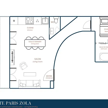 公寓 Zola By Hilo Collection - 4 People - 35m2 *